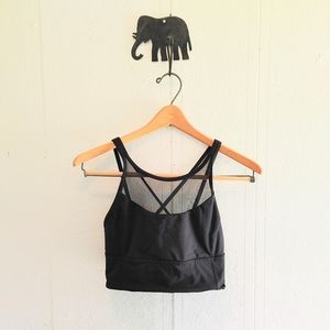 Black Lulu Sports bra